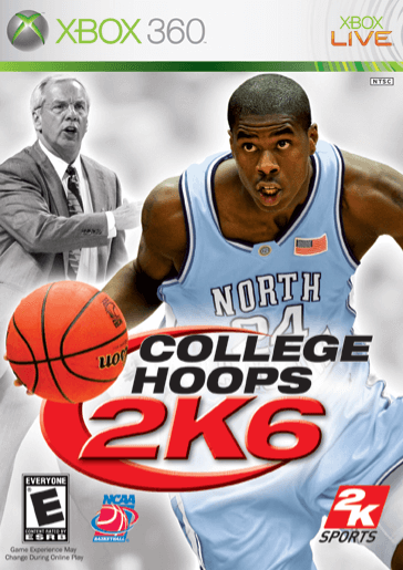 College Hoops 2K6 box art for Xbox 360